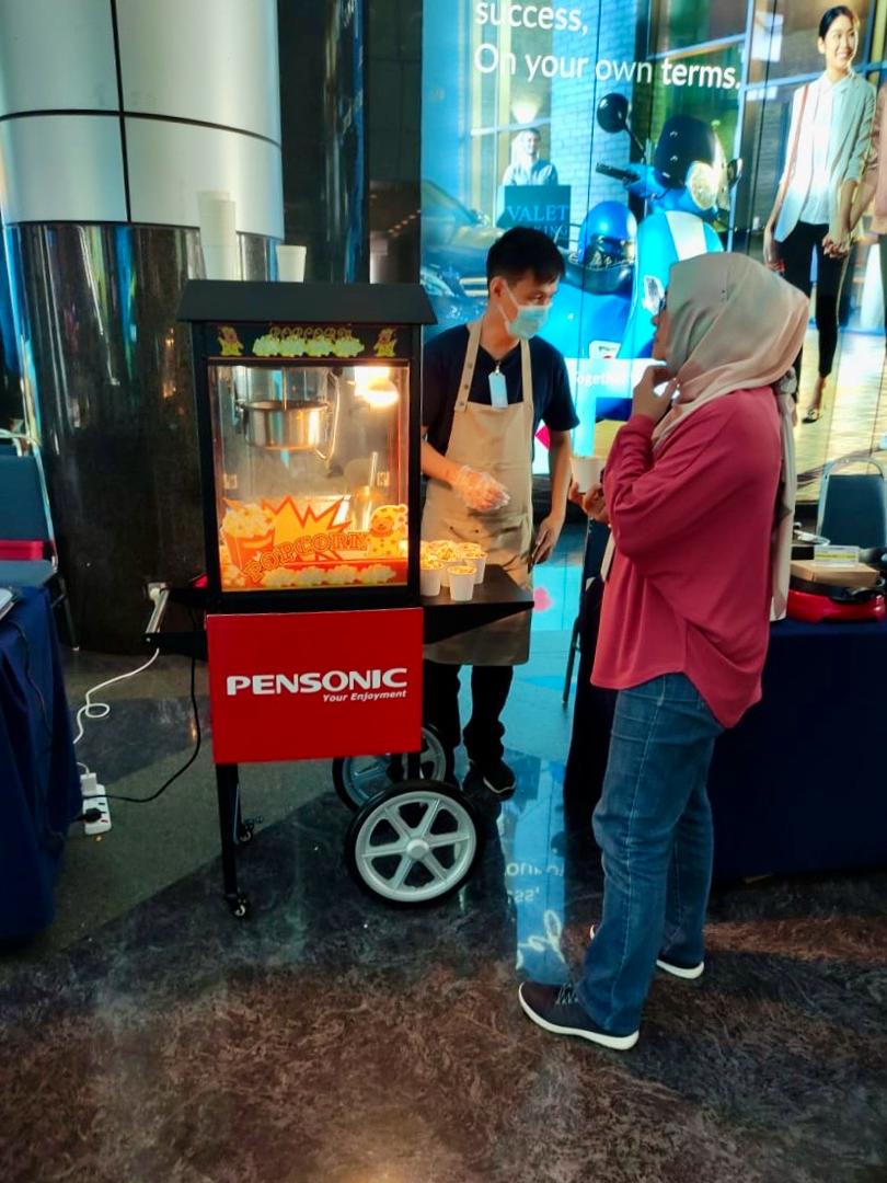 Pensonic — Popcorn Machine + Crew