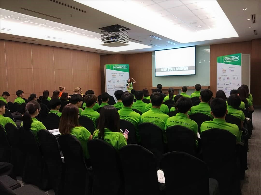 PowerGen Exhibition — Temp Staff Briefing